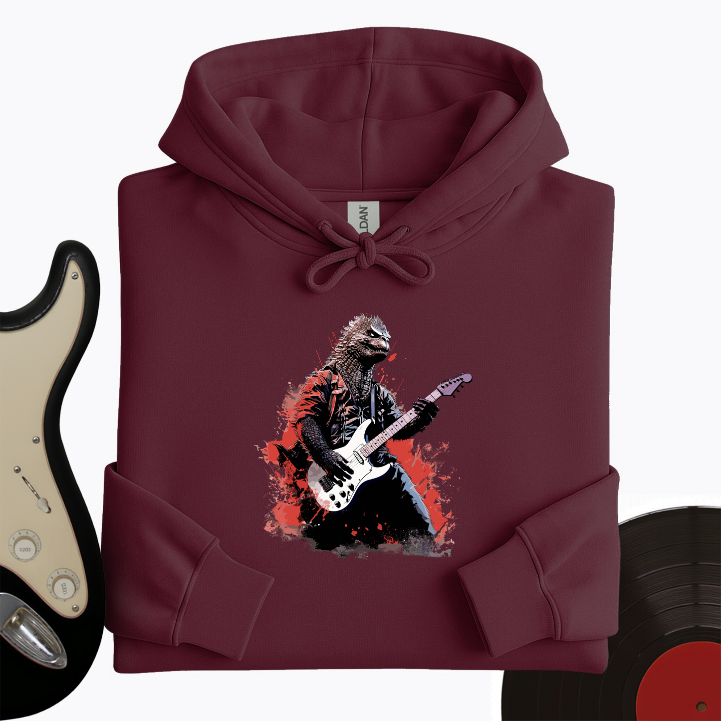 Dino Lead Guitarist Hoodie