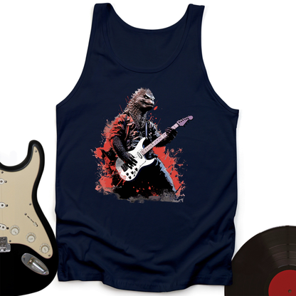 Dino Lead Guitarist Tank Top
