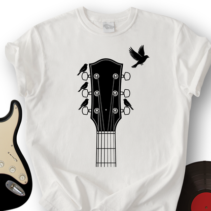 Bird Tuning Pegs T-Shirt