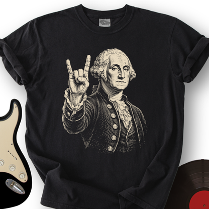 Washington Rock Portrait T-Shirt