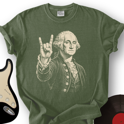 Washington Rock Portrait T-Shirt