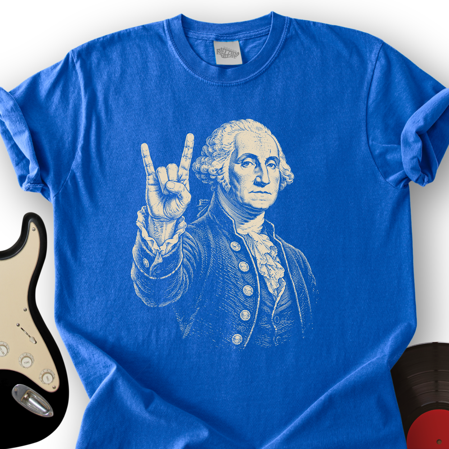 Washington Rock Portrait T-Shirt
