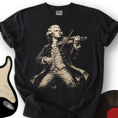 Jefferson On Fiddle T-Shirt