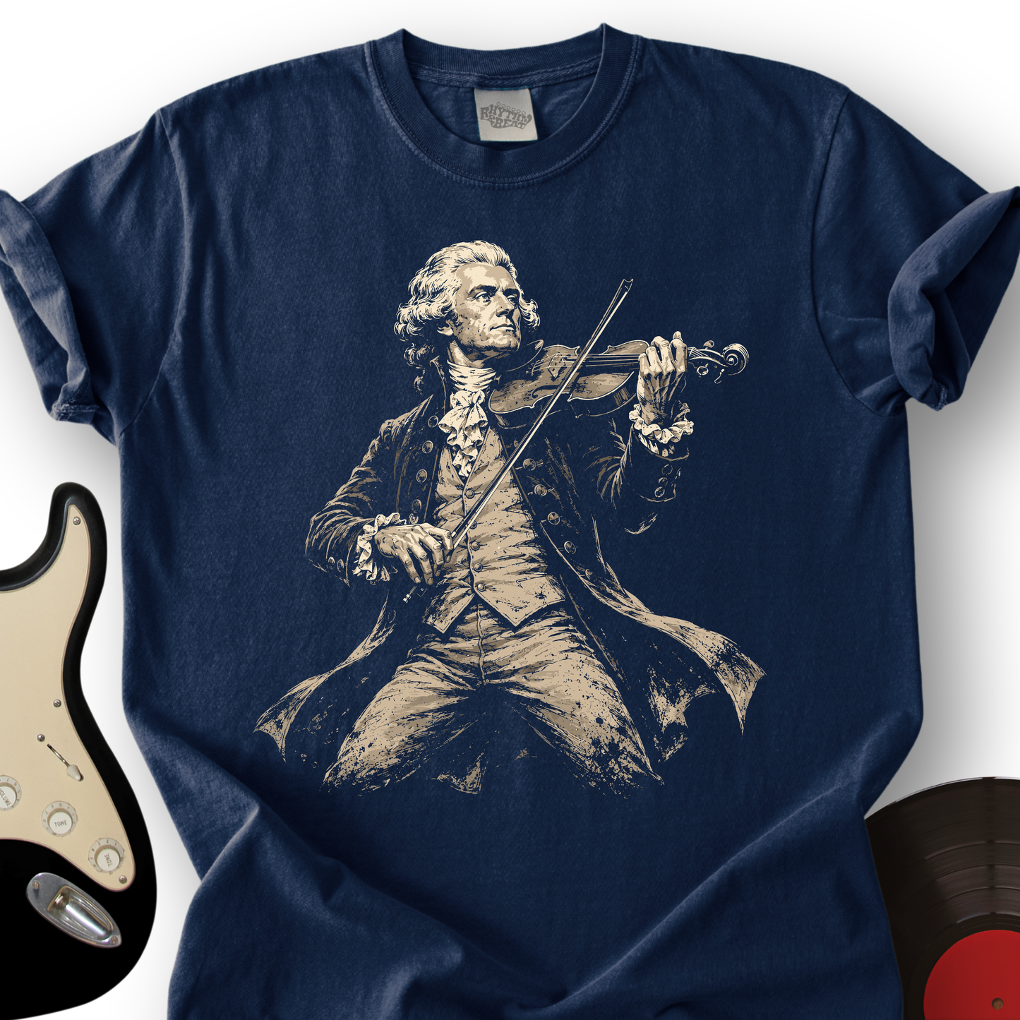 Jefferson On Fiddle T-Shirt