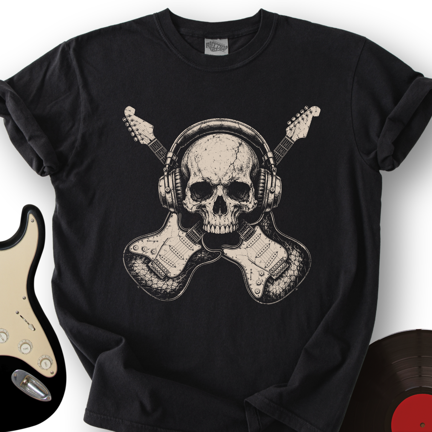 Skull and Headphones T-Shirt