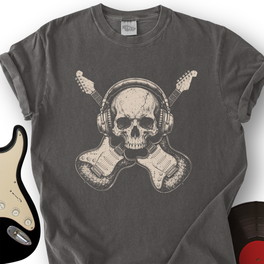 Skull and Headphones T-Shirt