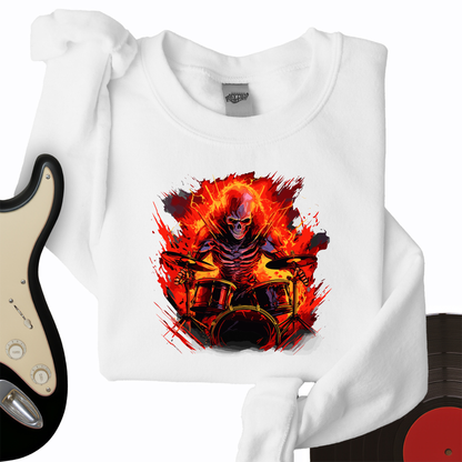 Fiery Drummer Crewneck