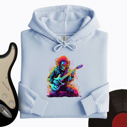 Pastel Skeleton Guitar Hoodie