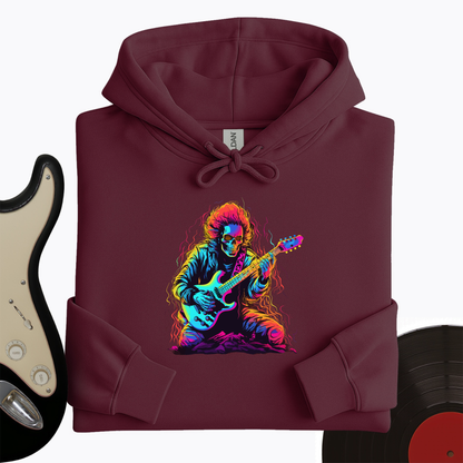 Pastel Skeleton Guitar Hoodie