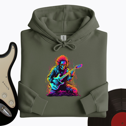 Pastel Skeleton Guitar Hoodie