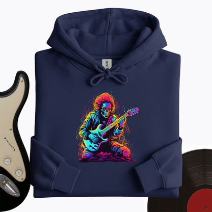Pastel Skeleton Guitar Hoodie