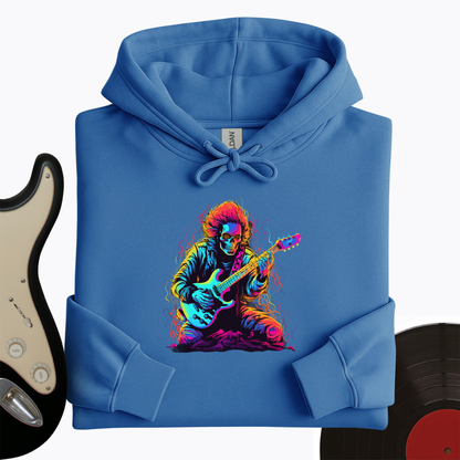 Pastel Skeleton Guitar Hoodie