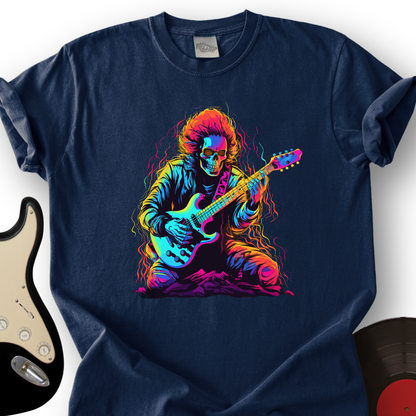 Pastel Skeleton Guitar T-Shirt