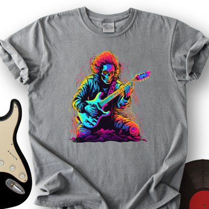 Pastel Skeleton Guitar T-Shirt