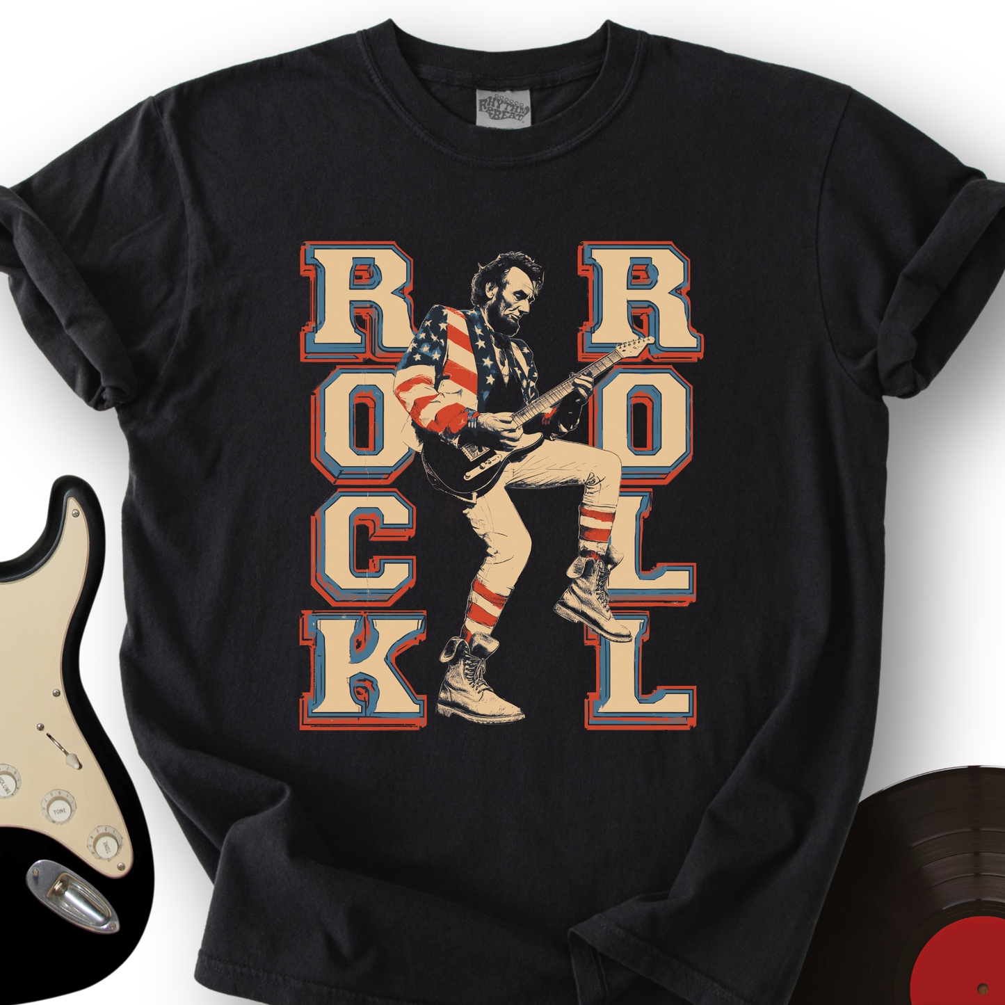 Rock N Roll Lincoln T-Shirt