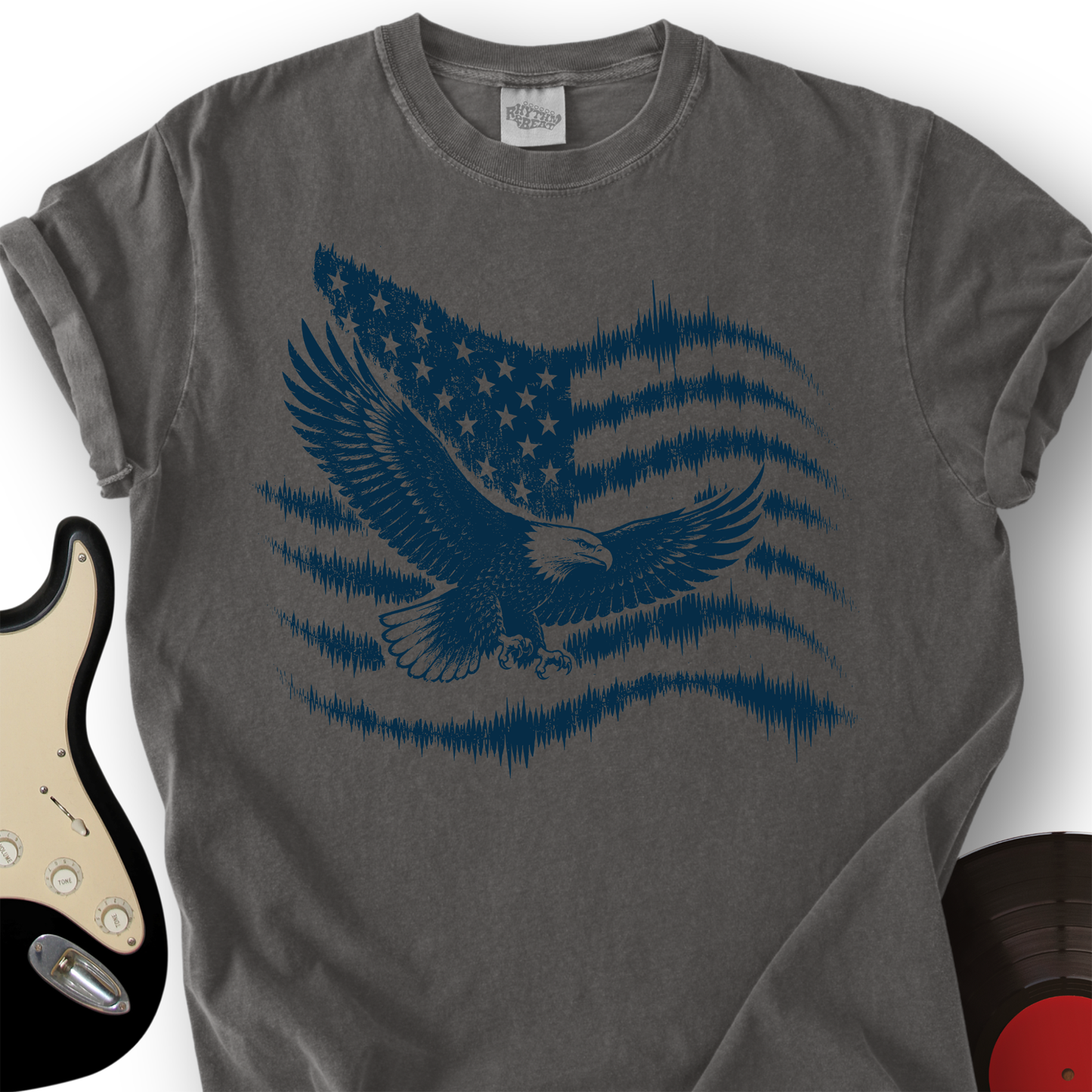 Eagles And Soundwaves T-Shirt