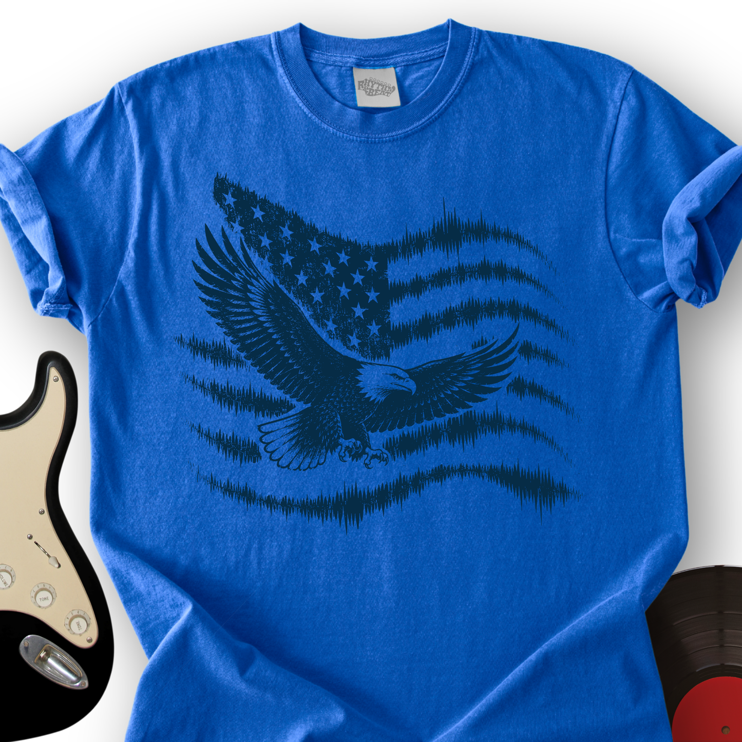 Eagles And Soundwaves T-Shirt