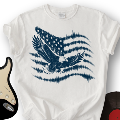 Eagles And Soundwaves T-Shirt