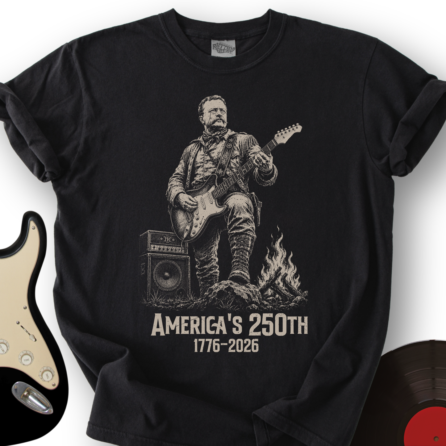 Roosevelt Guitar T-Shirt