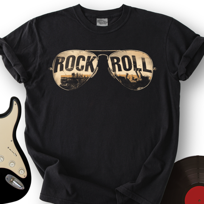 Rock N Roll Sunglasses T-Shirt