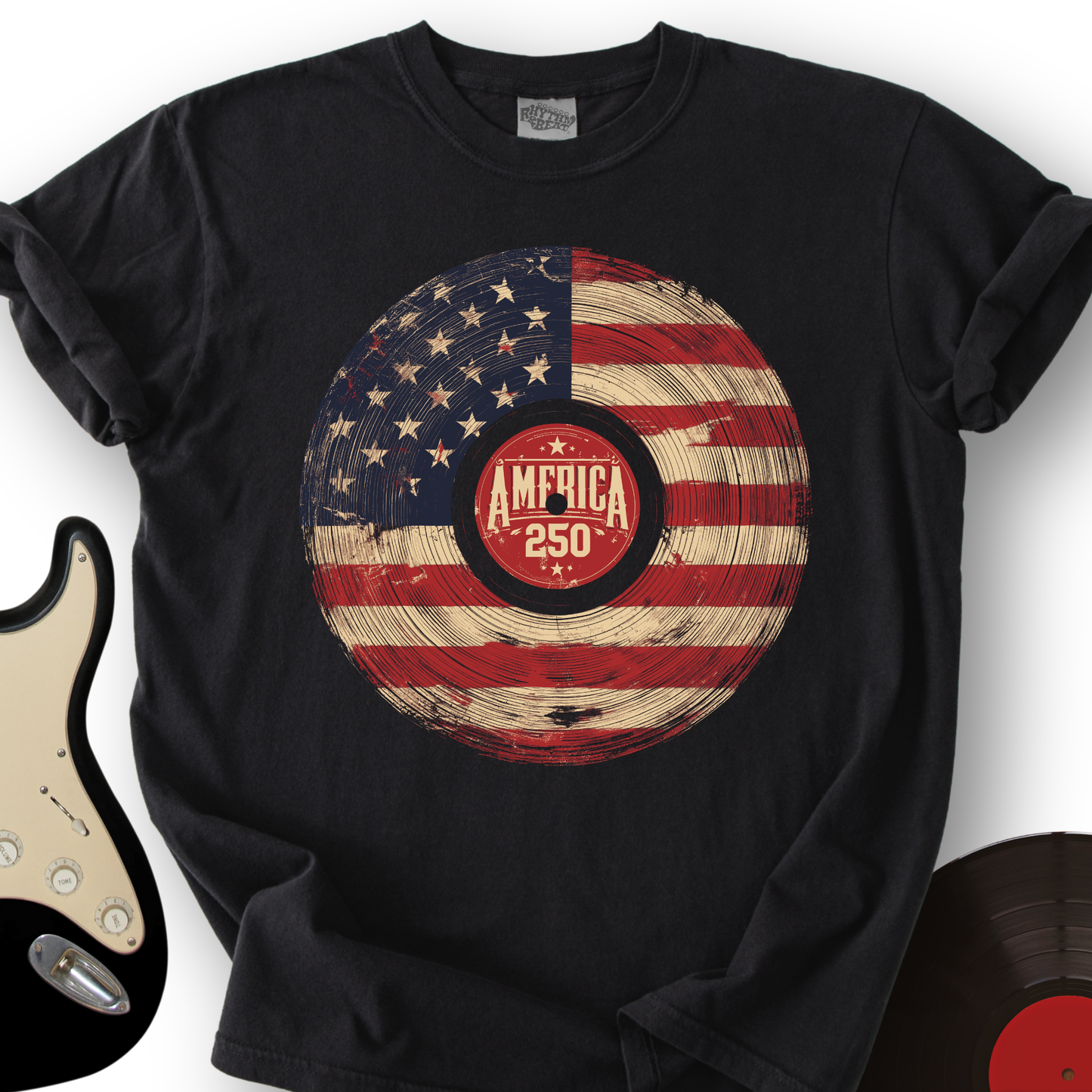 America 250 Vinyl T-Shirt