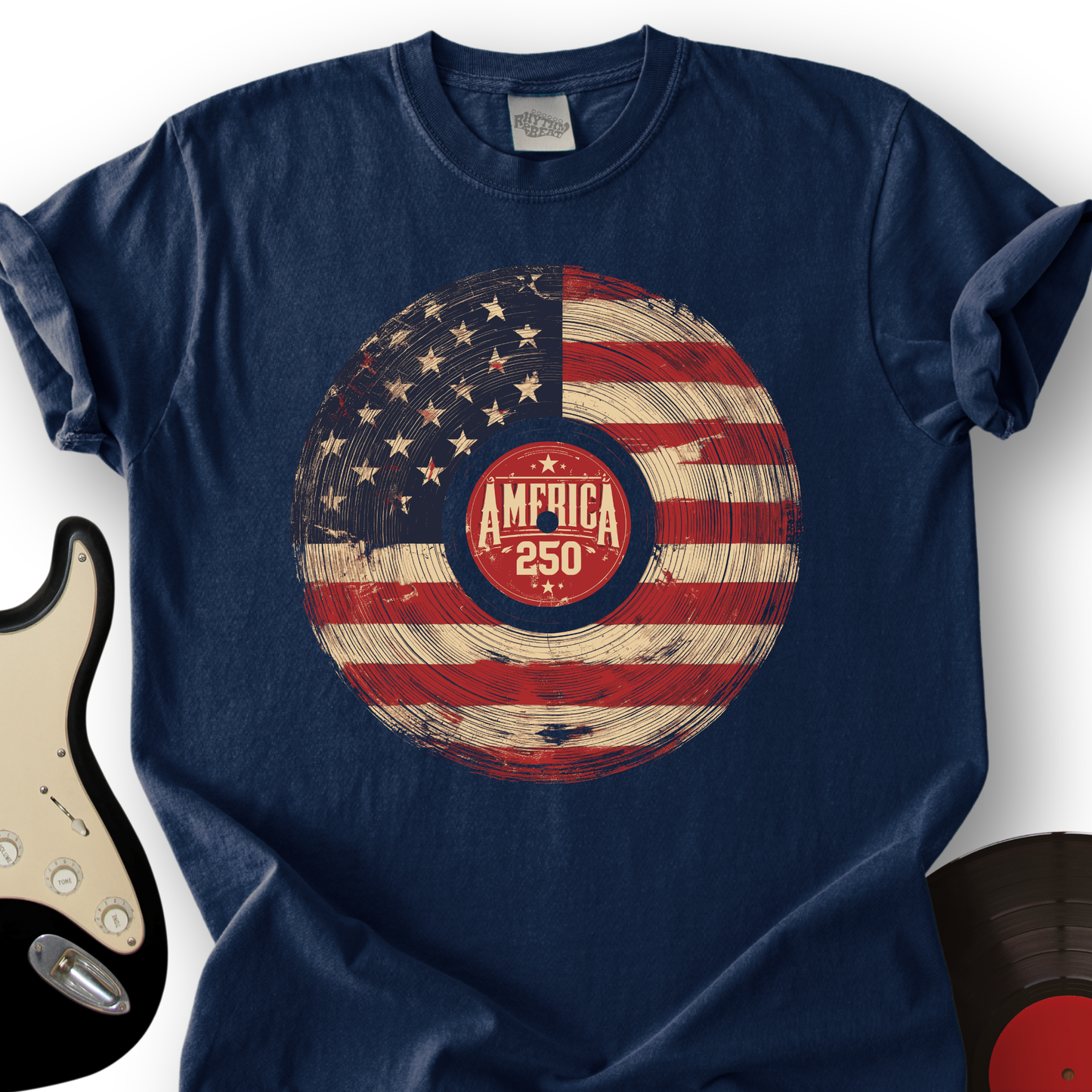 America 250 Vinyl T-Shirt