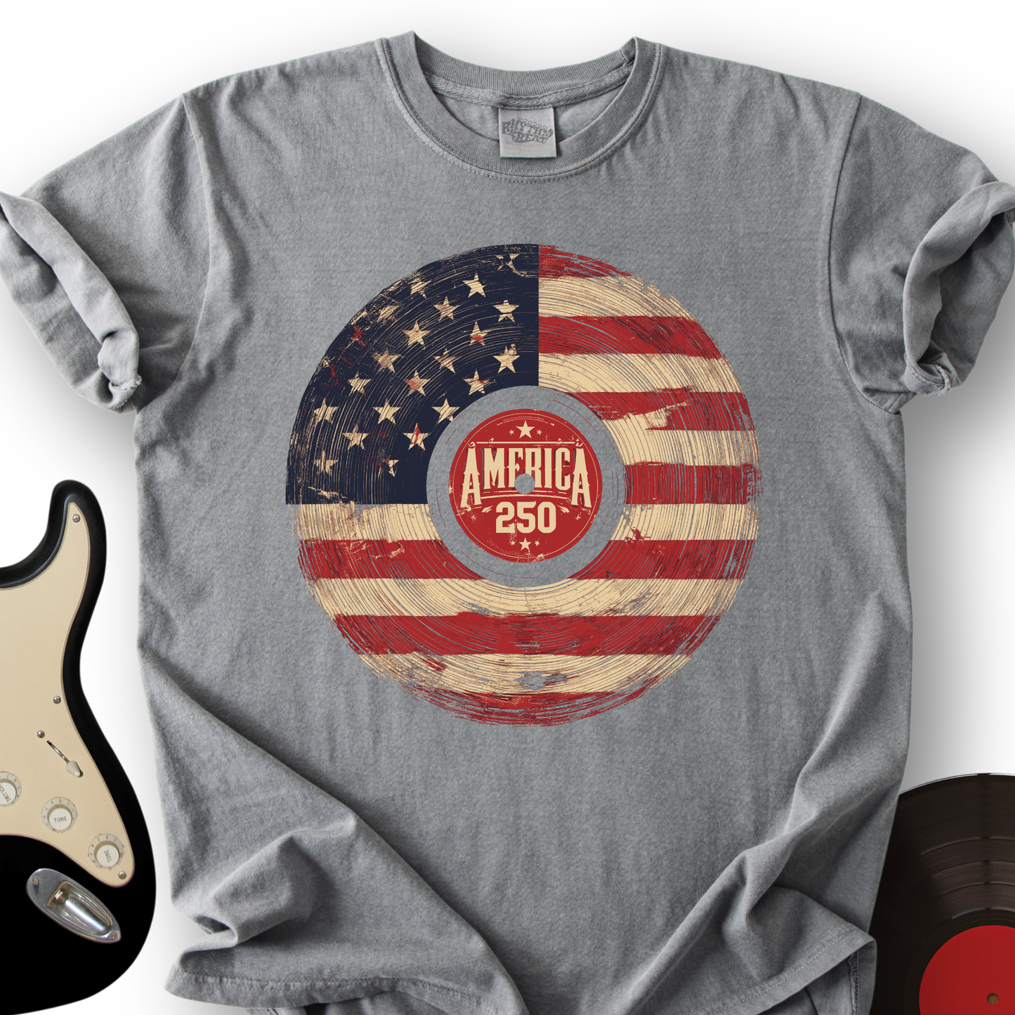 America 250 Vinyl T-Shirt
