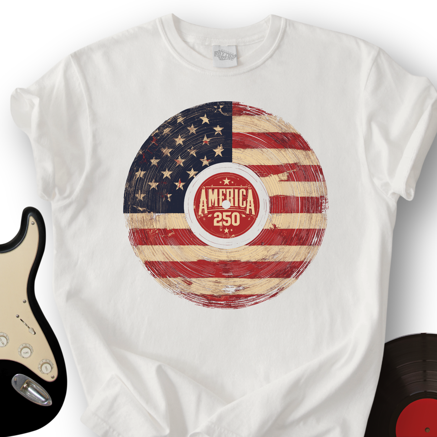 America 250 Vinyl T-Shirt