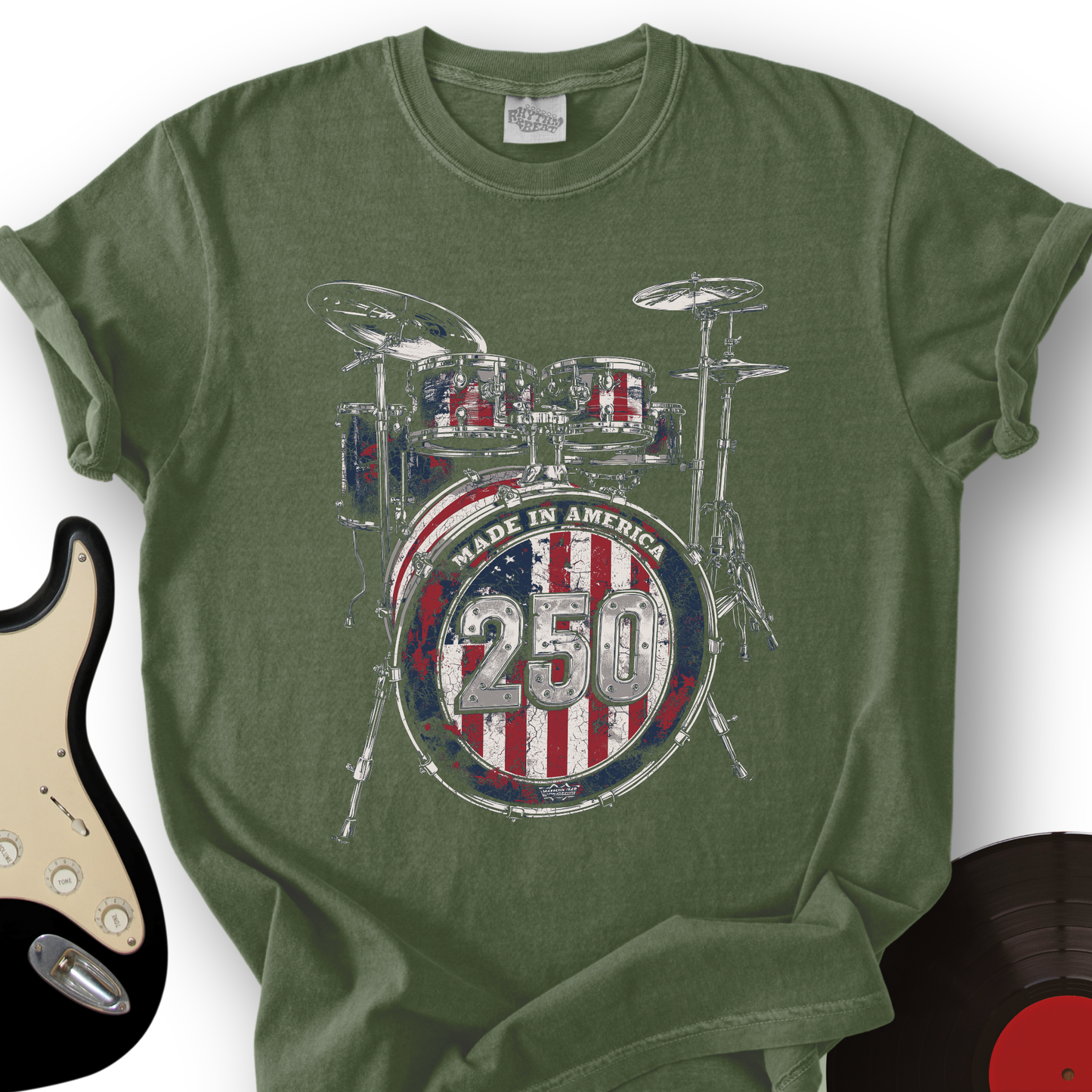 America 250 Drum T-Shirt