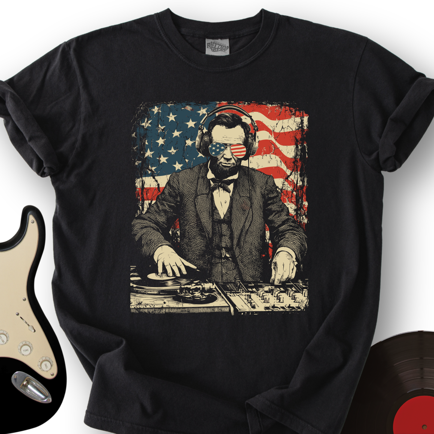 Lincoln Vinyl T-Shirt