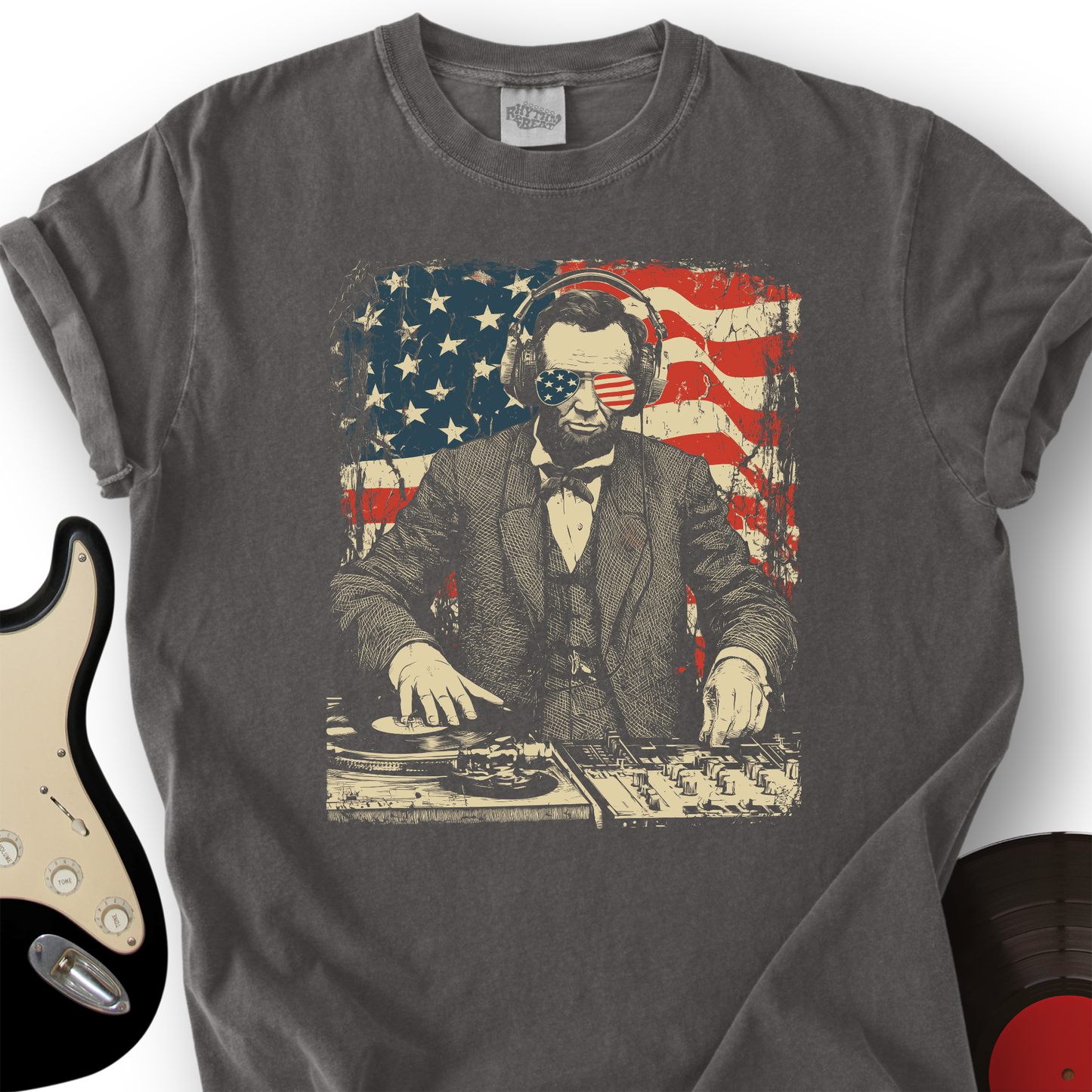 Lincoln Vinyl T-Shirt