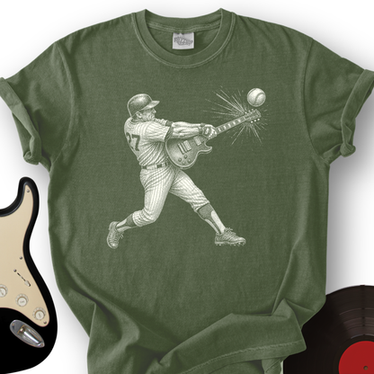 Baseball Guitar T-Shirt
