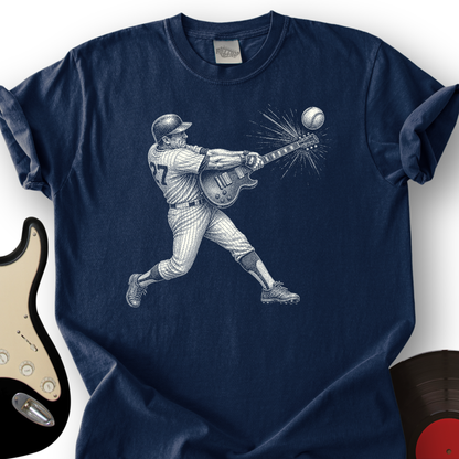 Baseball Guitar T-Shirt