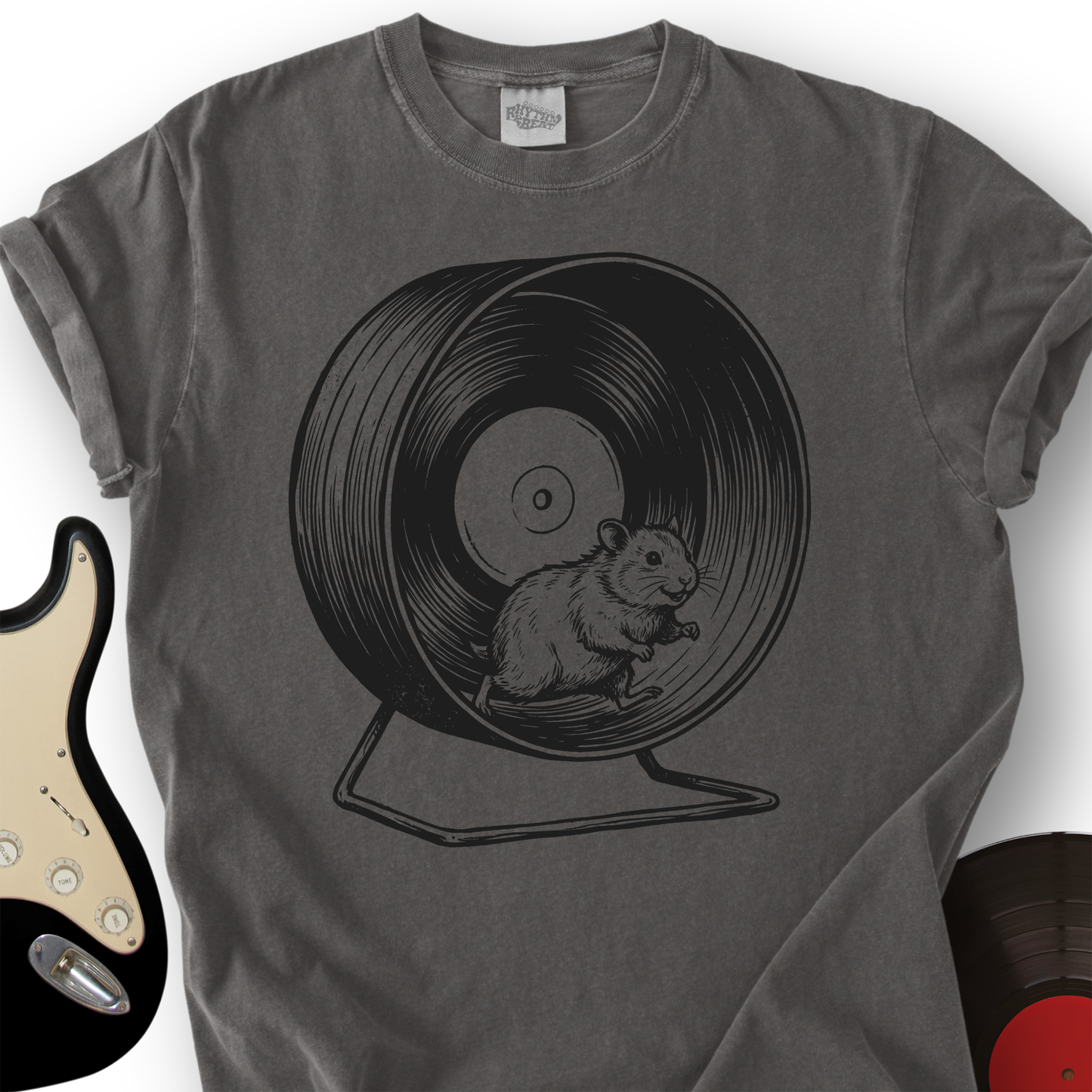 Hamster Vinyl T-Shirt
