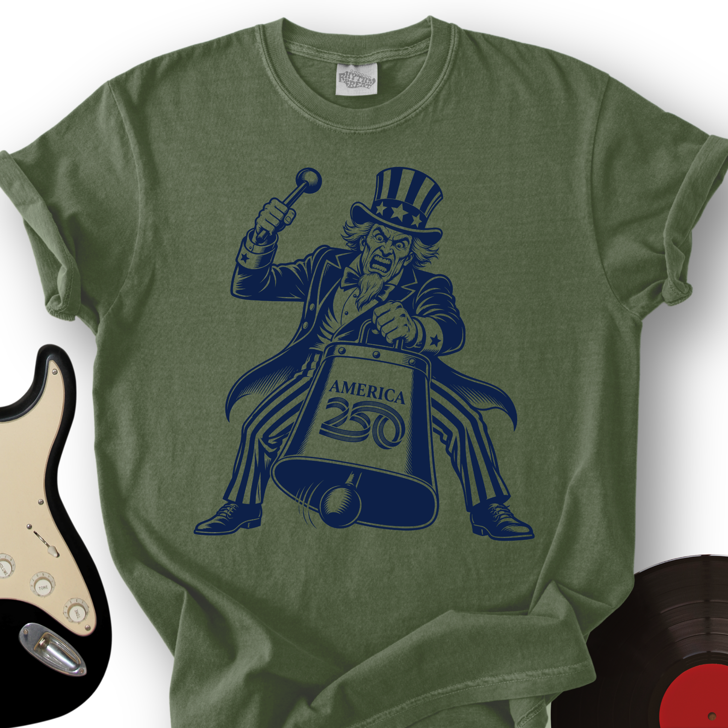 Uncle Sam Cowbell T-Shirt