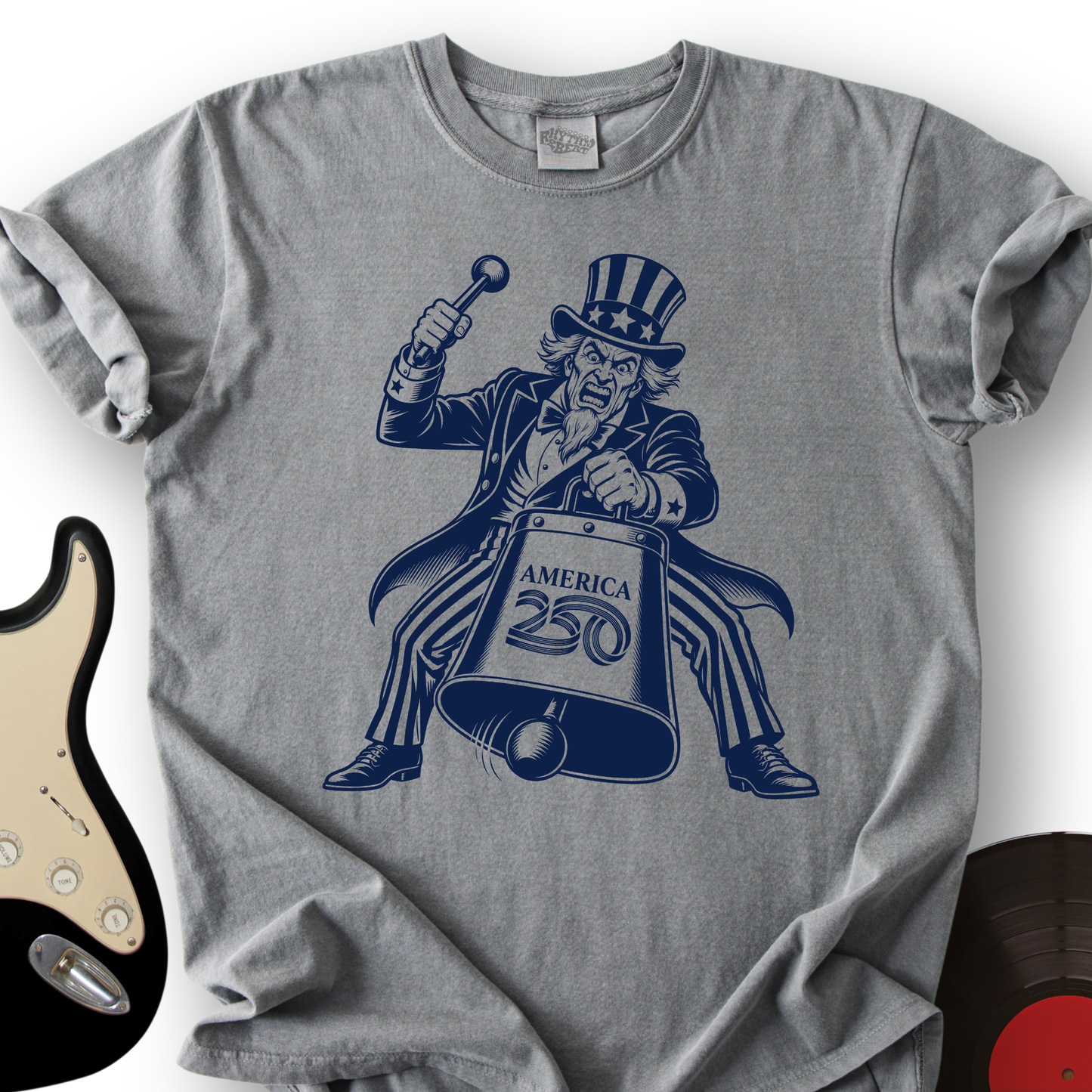 Uncle Sam Cowbell T-Shirt