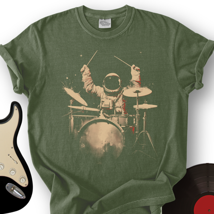 Astronaut Drummer T-Shirt