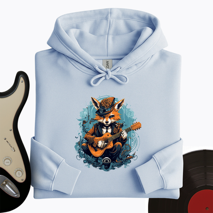 Fox Playing Guitar Hoodie