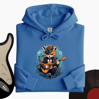 Fox Playing Guitar Hoodie