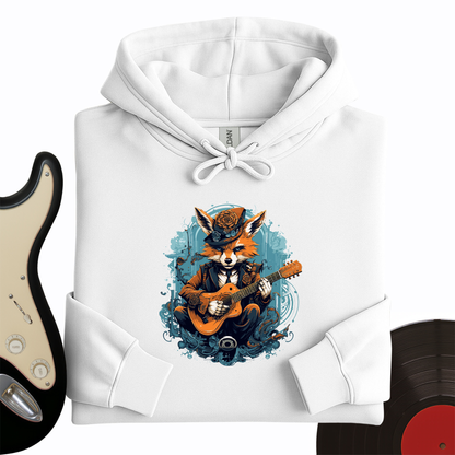 Fox Playing Guitar Hoodie