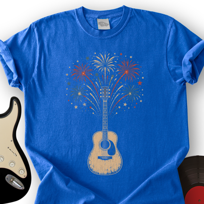 Guitar Fireworks T-Shirt