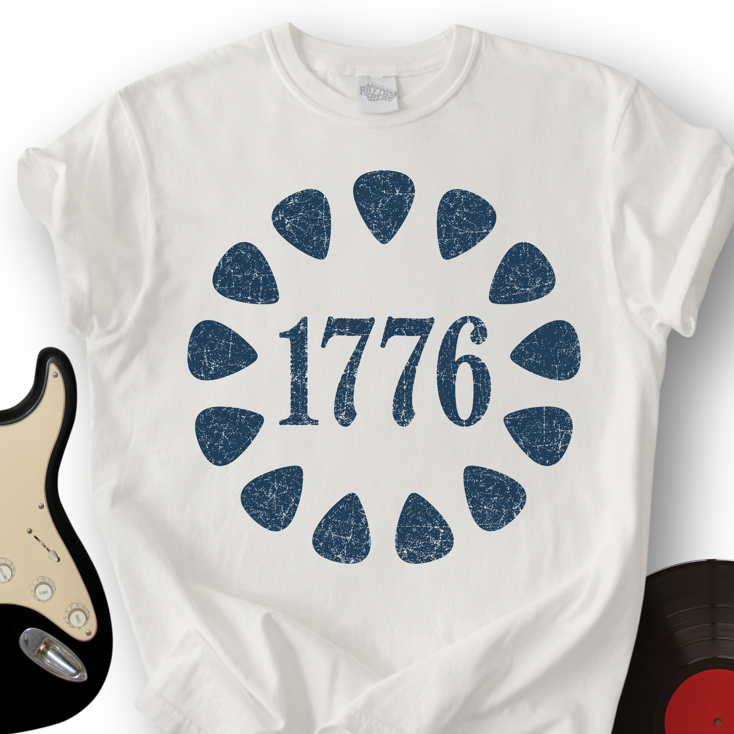 1776 Guitar Picks T-Shirt