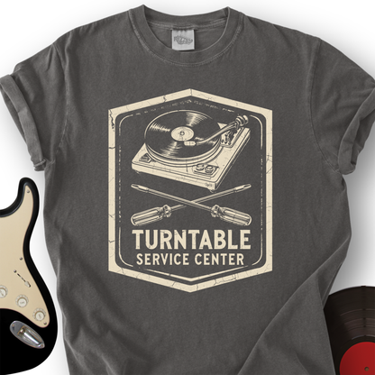 Turntable Service Center T-Shirt
