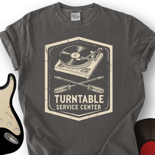 Turntable Service Center T-Shirt