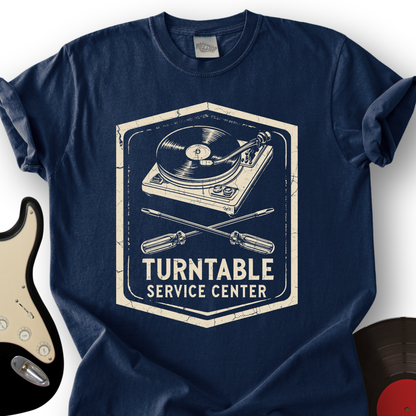 Turntable Service Center T-Shirt