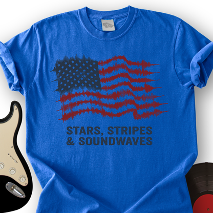 Stars, Stripes and Soundwaves T-Shirt