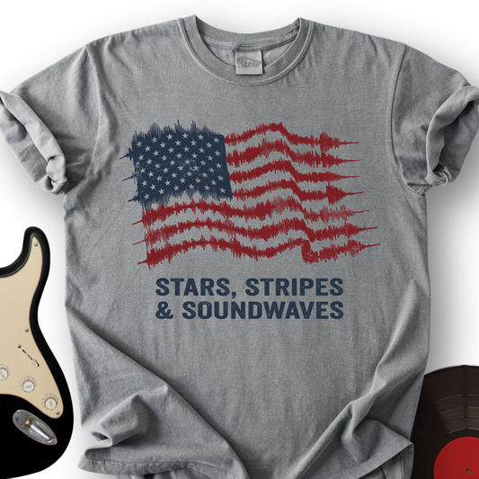 Stars, Stripes and Soundwaves T-Shirt