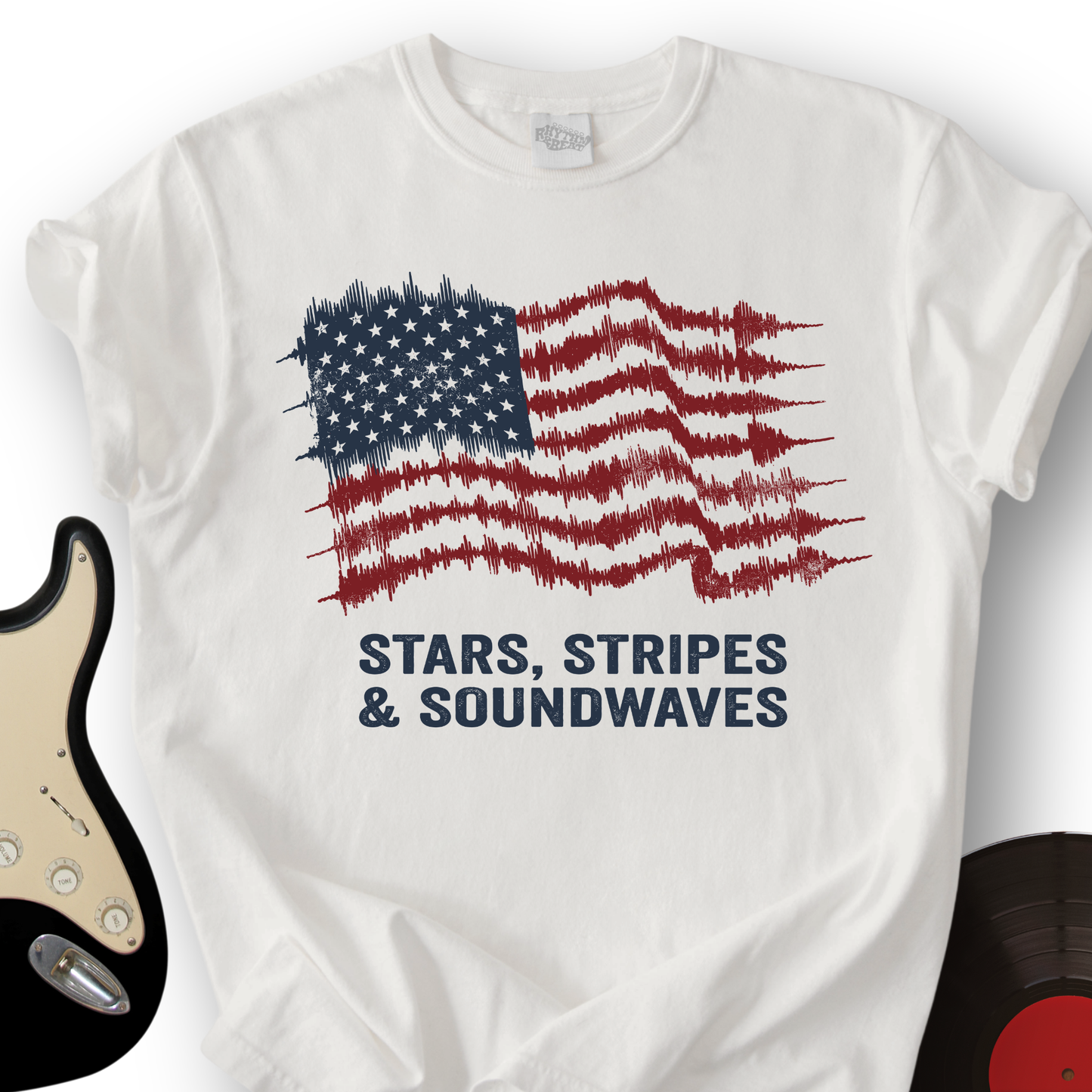 Stars, Stripes and Soundwaves T-Shirt