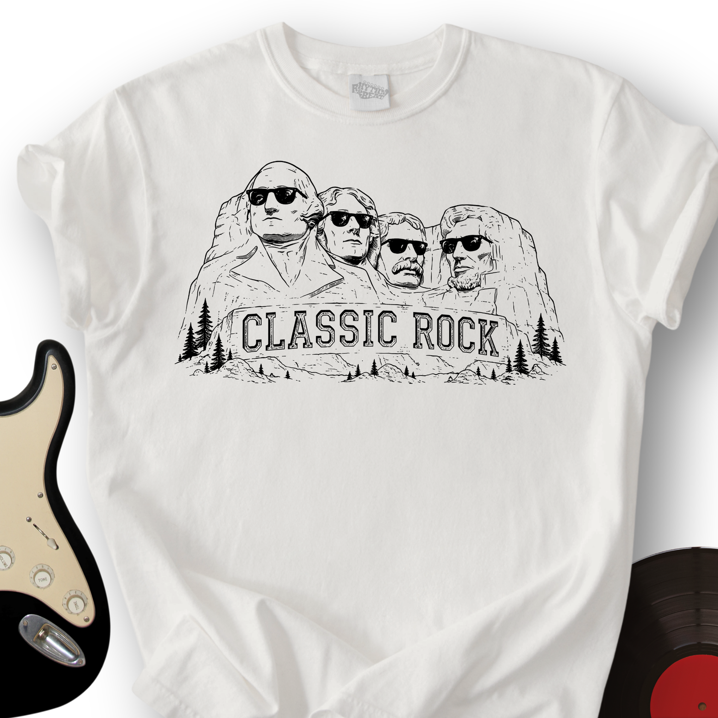 Classic Rock Rushmore T-Shirt
