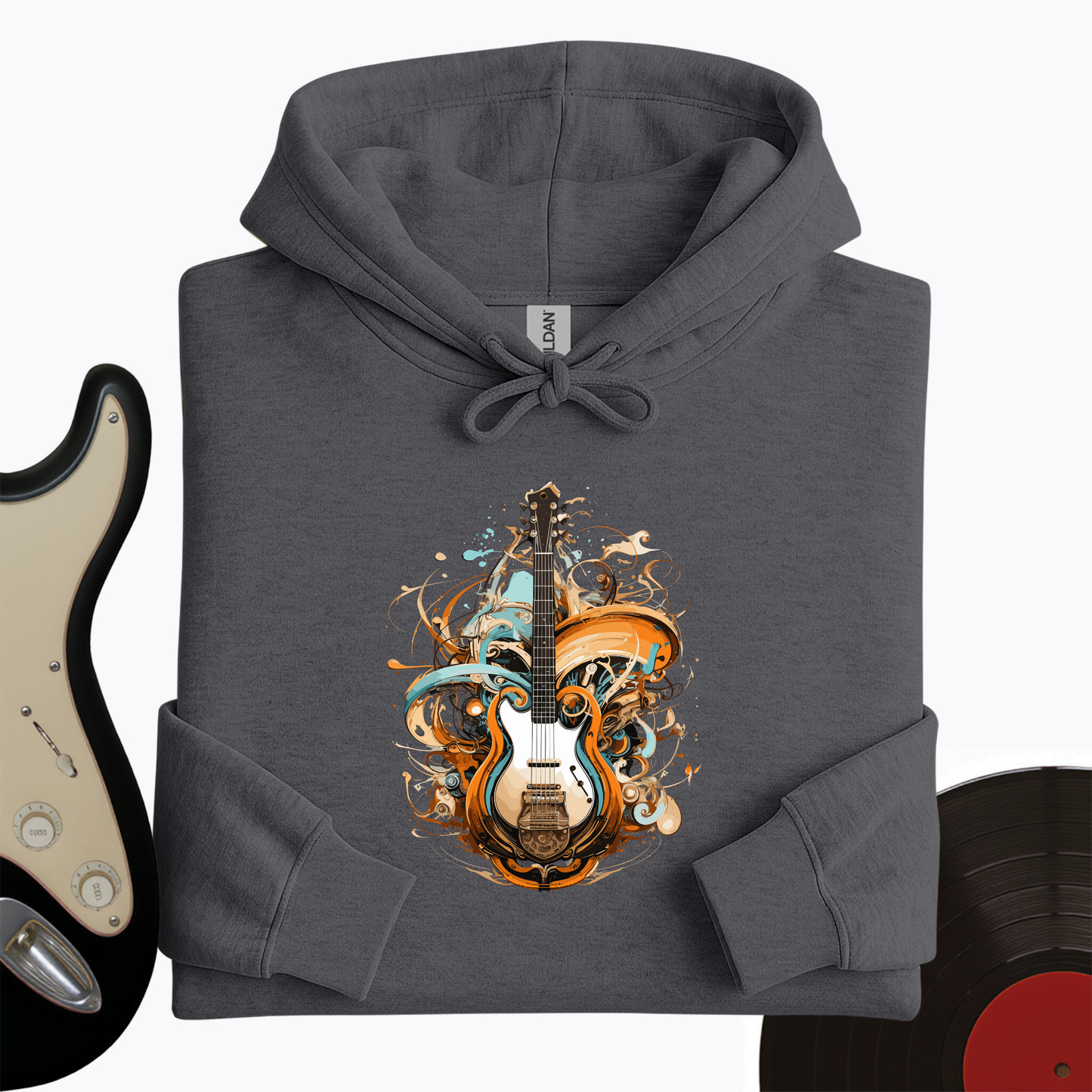 Guitar Steampunk Hoodie